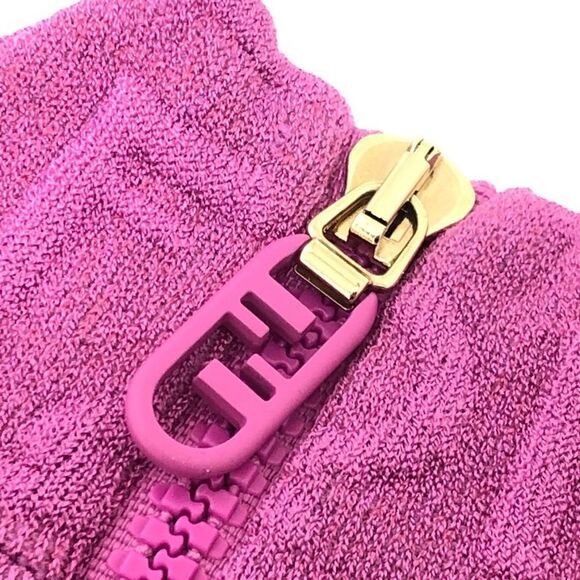 Fendi Dress Zucca Pattern Fzd917 Rayon Pink - Picture 5 of 9